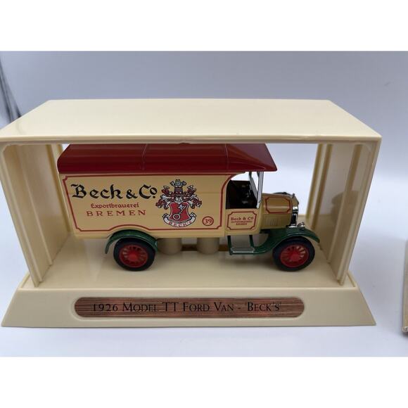 Vintage Matchbox YGB02 1926 Model TT Ford Van 'Beck's' Boxed - Picture 6 of 6